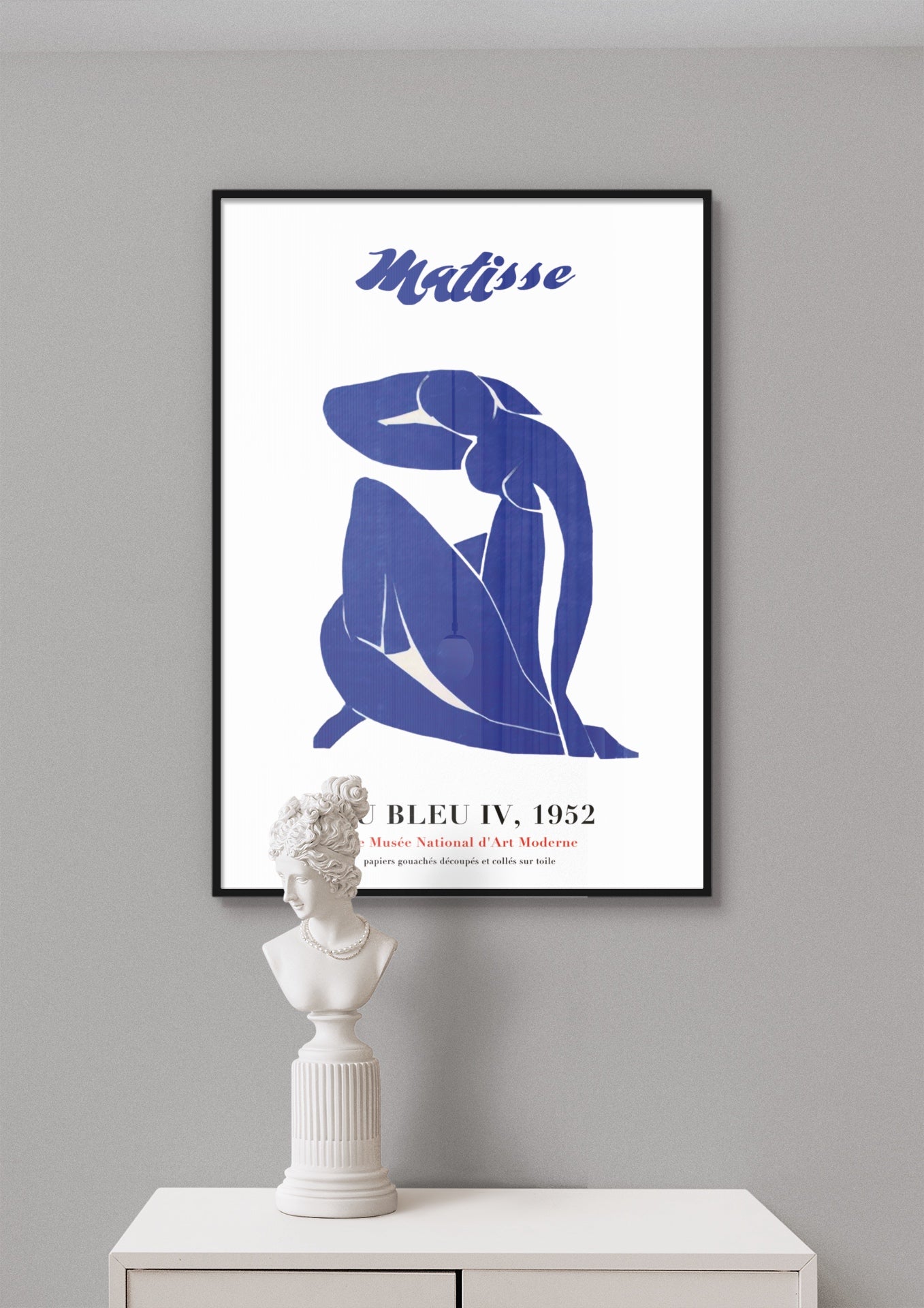 Poster Nu Bleu IV | Henri Matisse