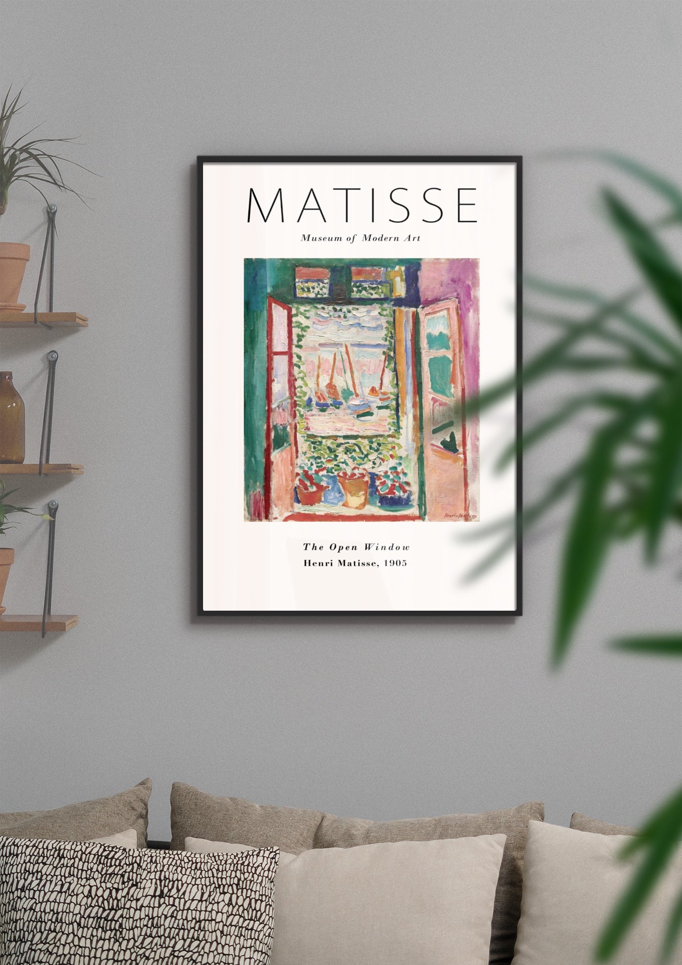 The Open Window Poster | Henri Matisse