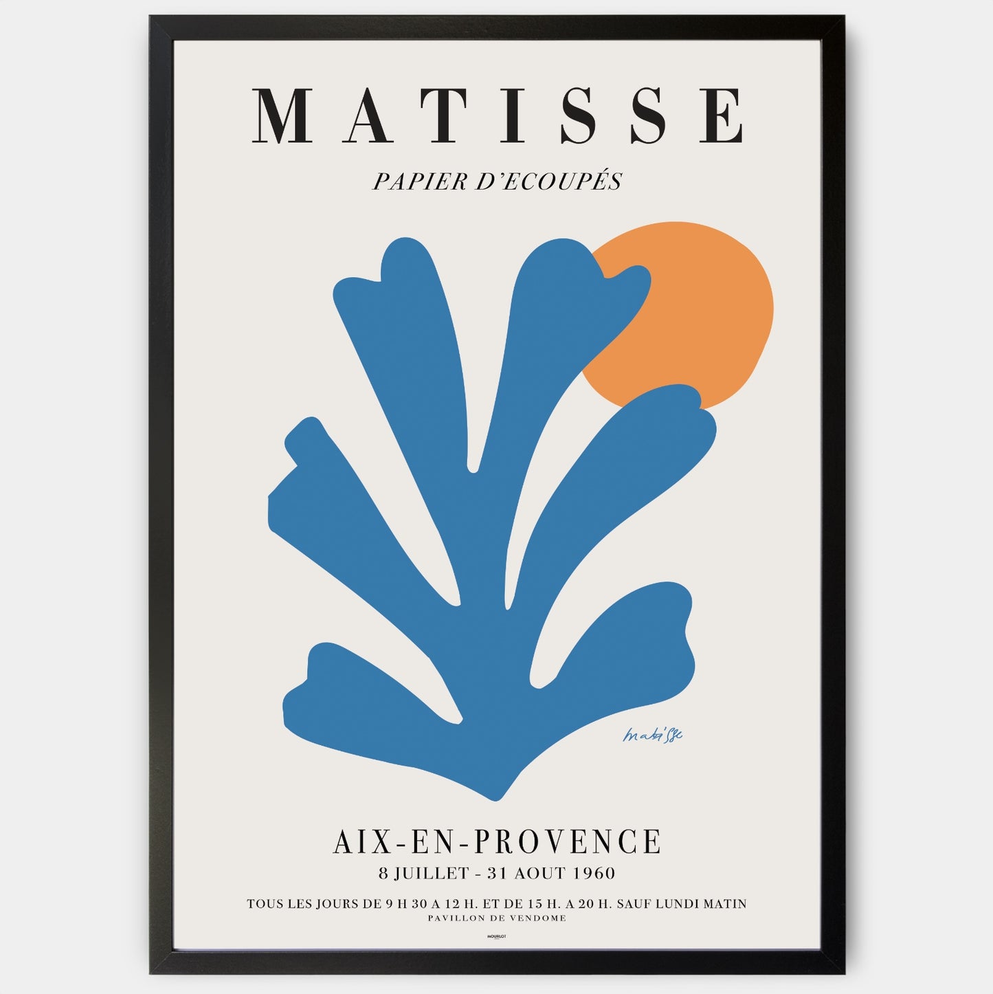 Poster Papier Découpés 1960 | Henri Matisse