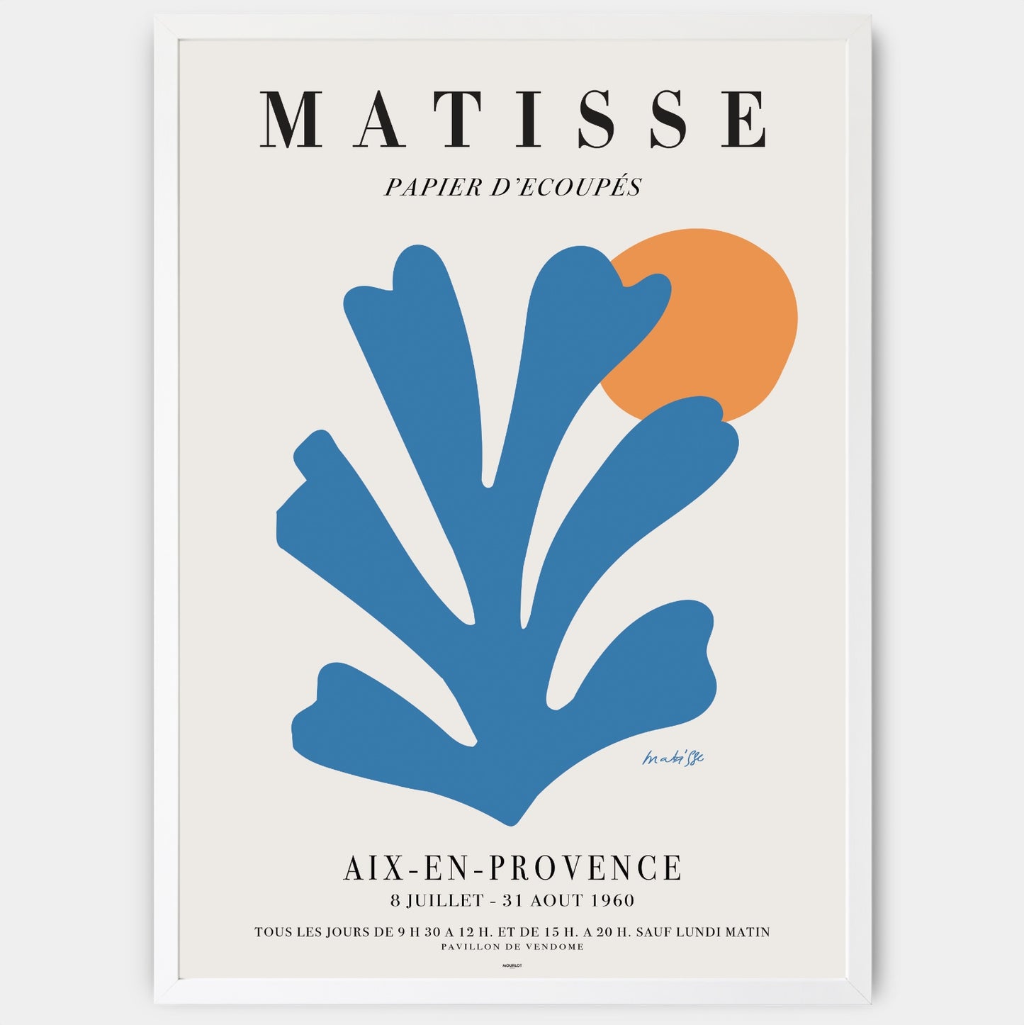 Poster Papier Découpés 1960 | Henri Matisse