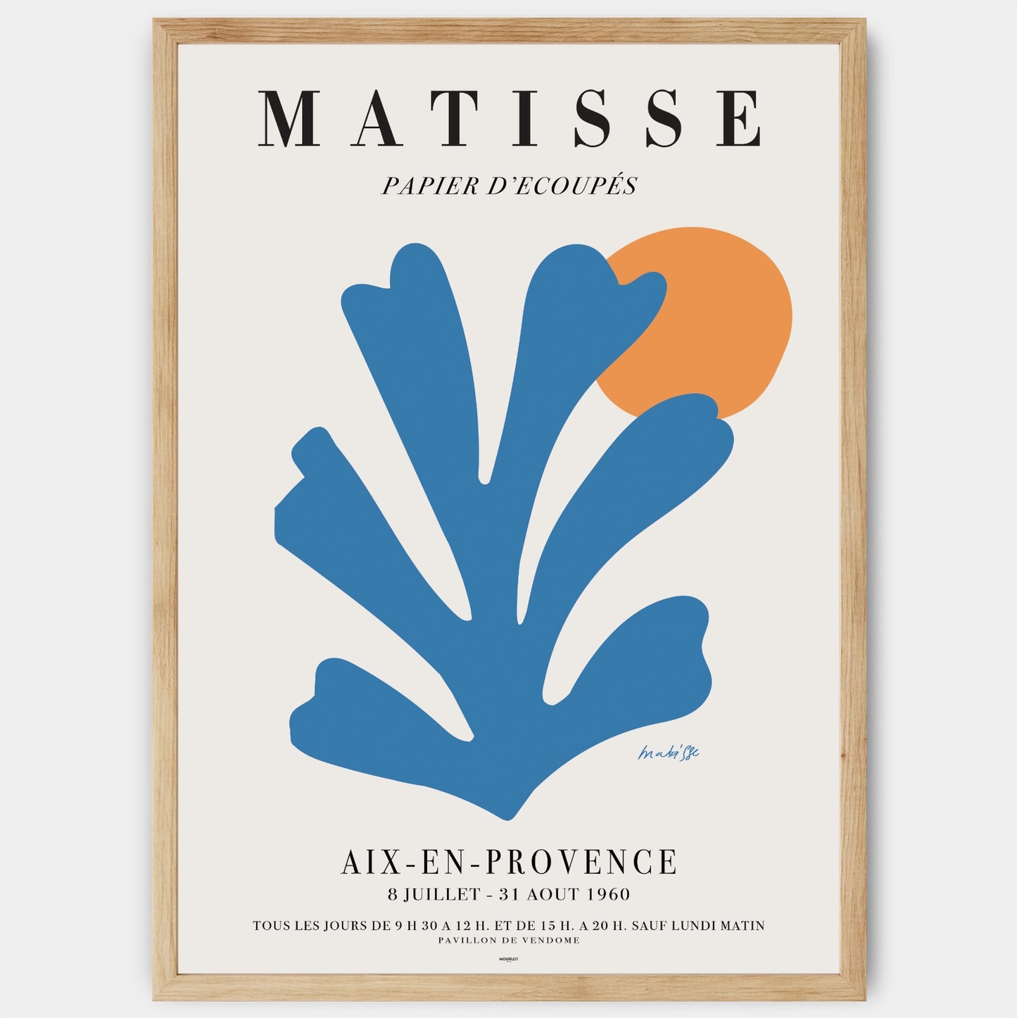 Poster Papier Découpés 1960 | Henri Matisse