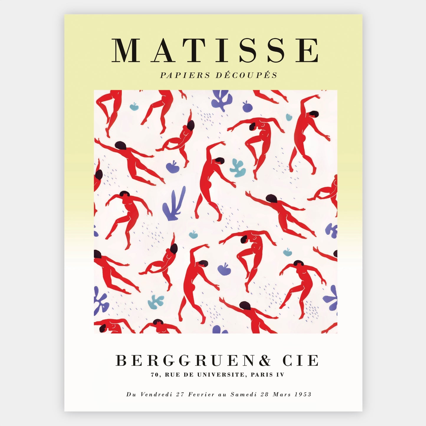 Poster Papiers Découpés 1953 II | Henri Matisse