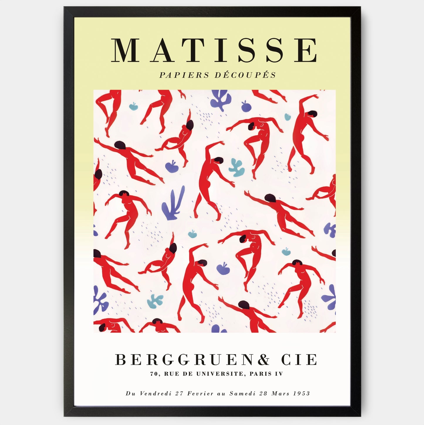 Poster Papiers Découpés 1953 II | Henri Matisse