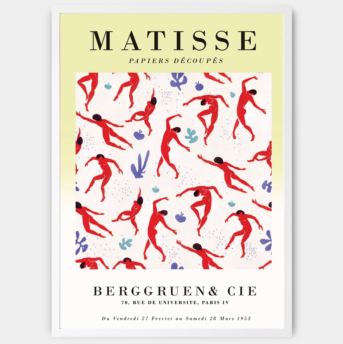 Poster Papiers Découpés 1953 II | Henri Matisse