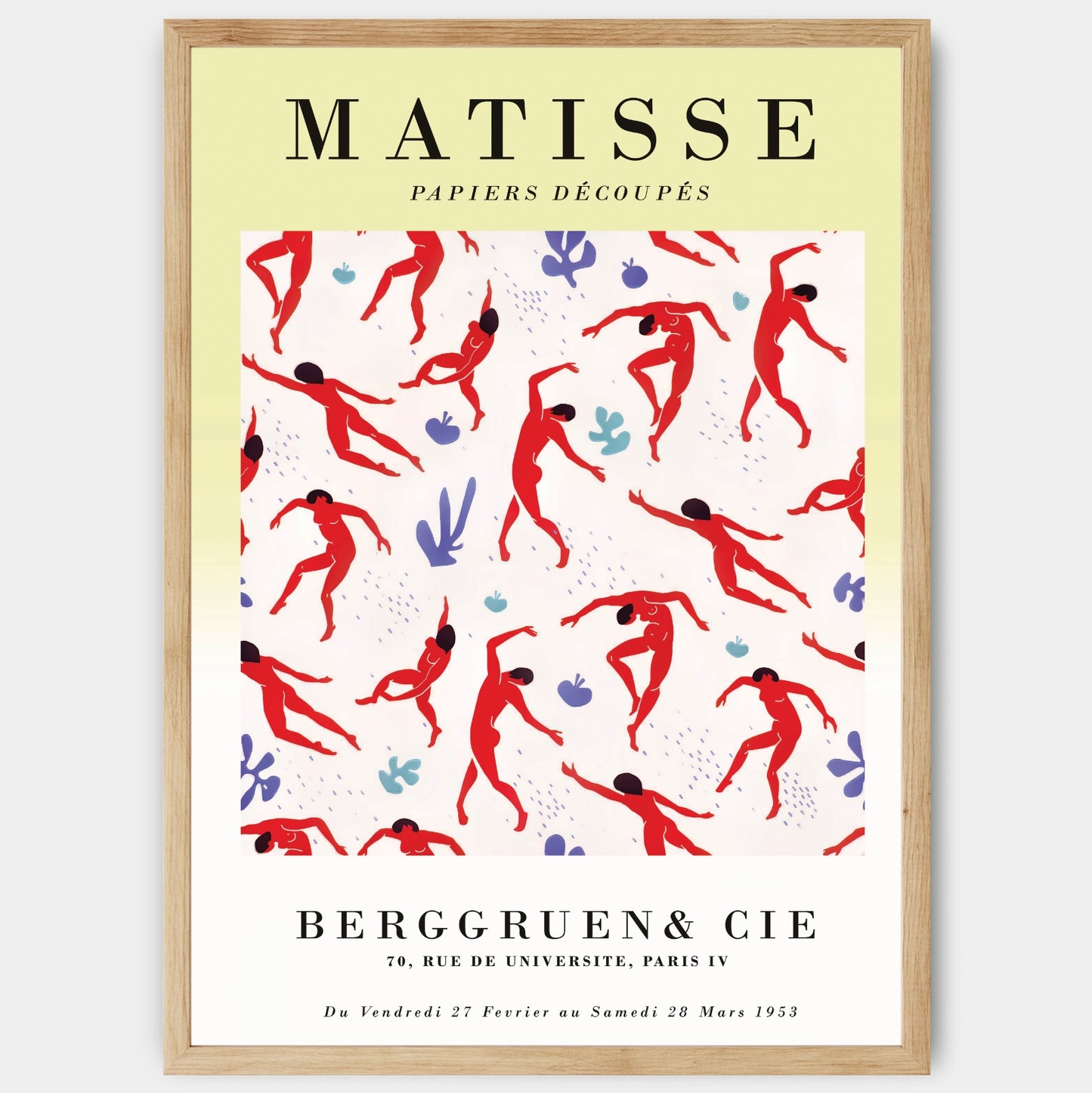 Poster Papiers Découpés 1953 II | Henri Matisse