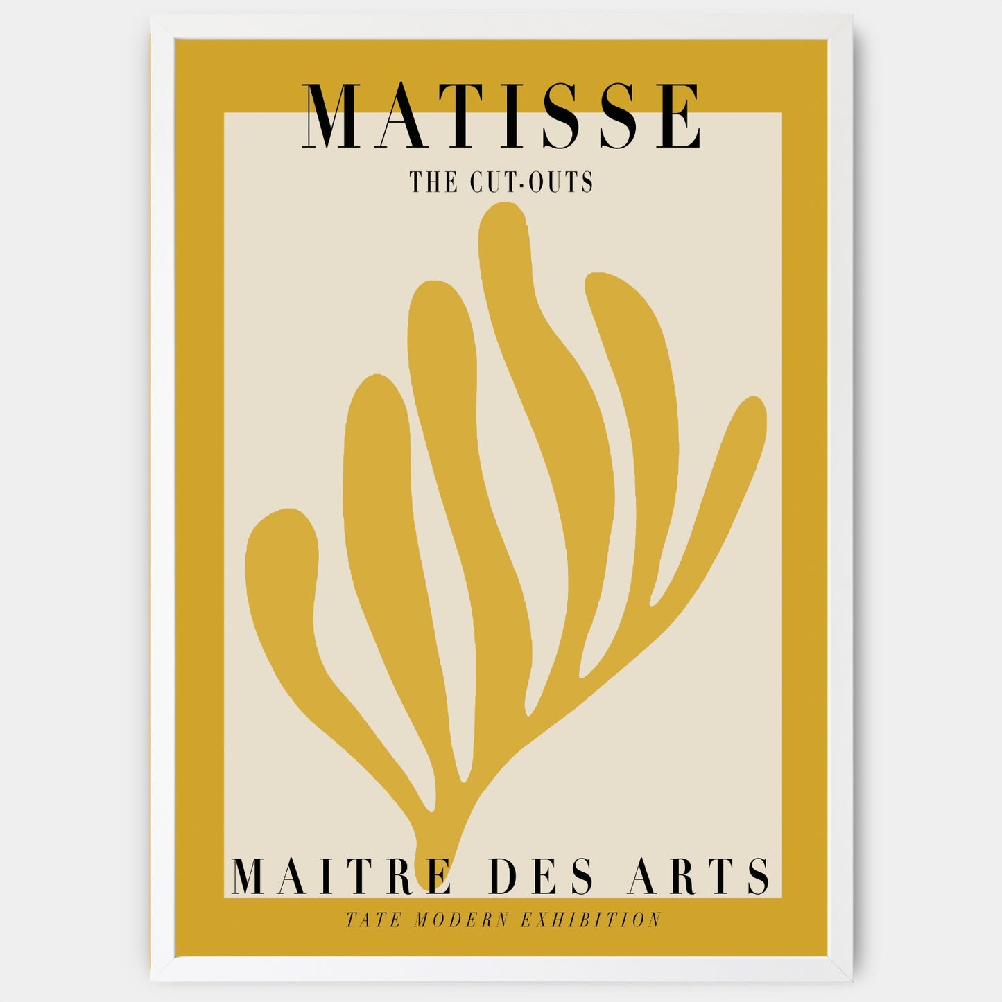 Poster Cut Outs Maitre Des Arts | Henri Matisse