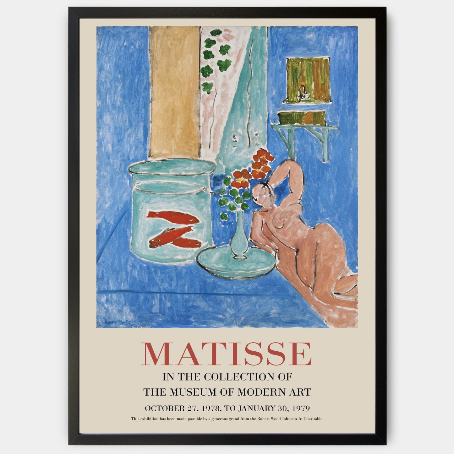 Goldfish and Sculpture Poster | Henri Matisse