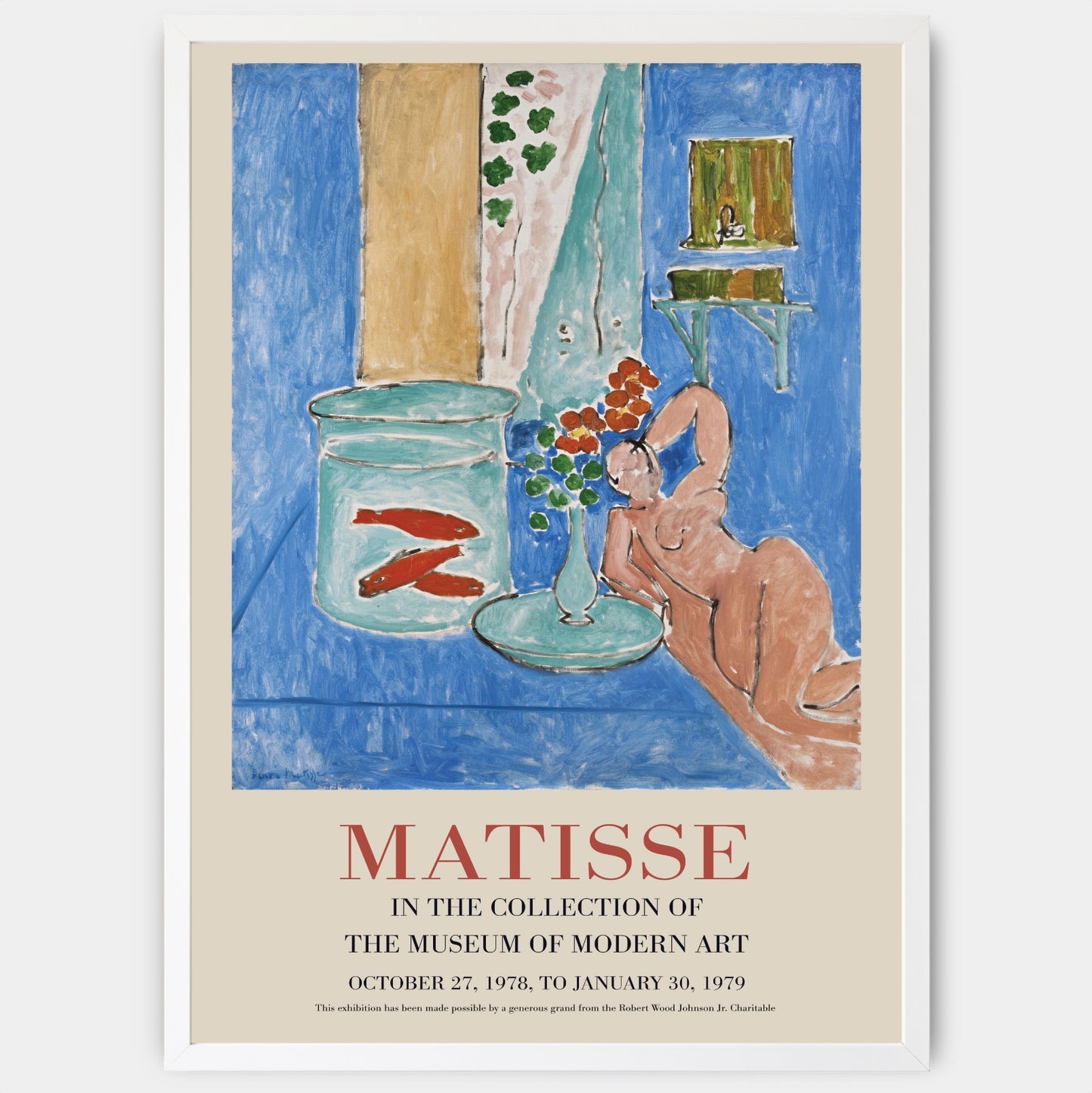 Goldfish and Sculpture Poster | Henri Matisse
