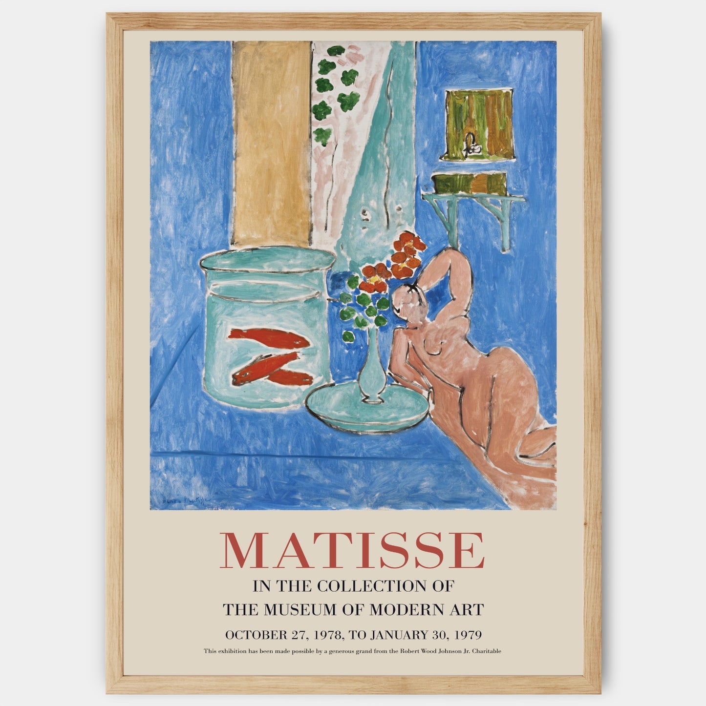 Goldfish and Sculpture Poster | Henri Matisse