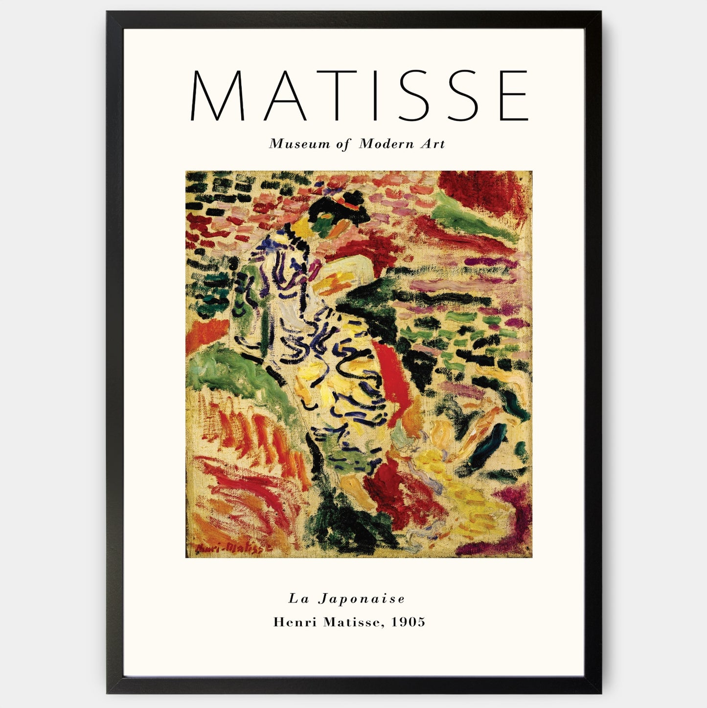 La Japonaise poster | Henri Matisse