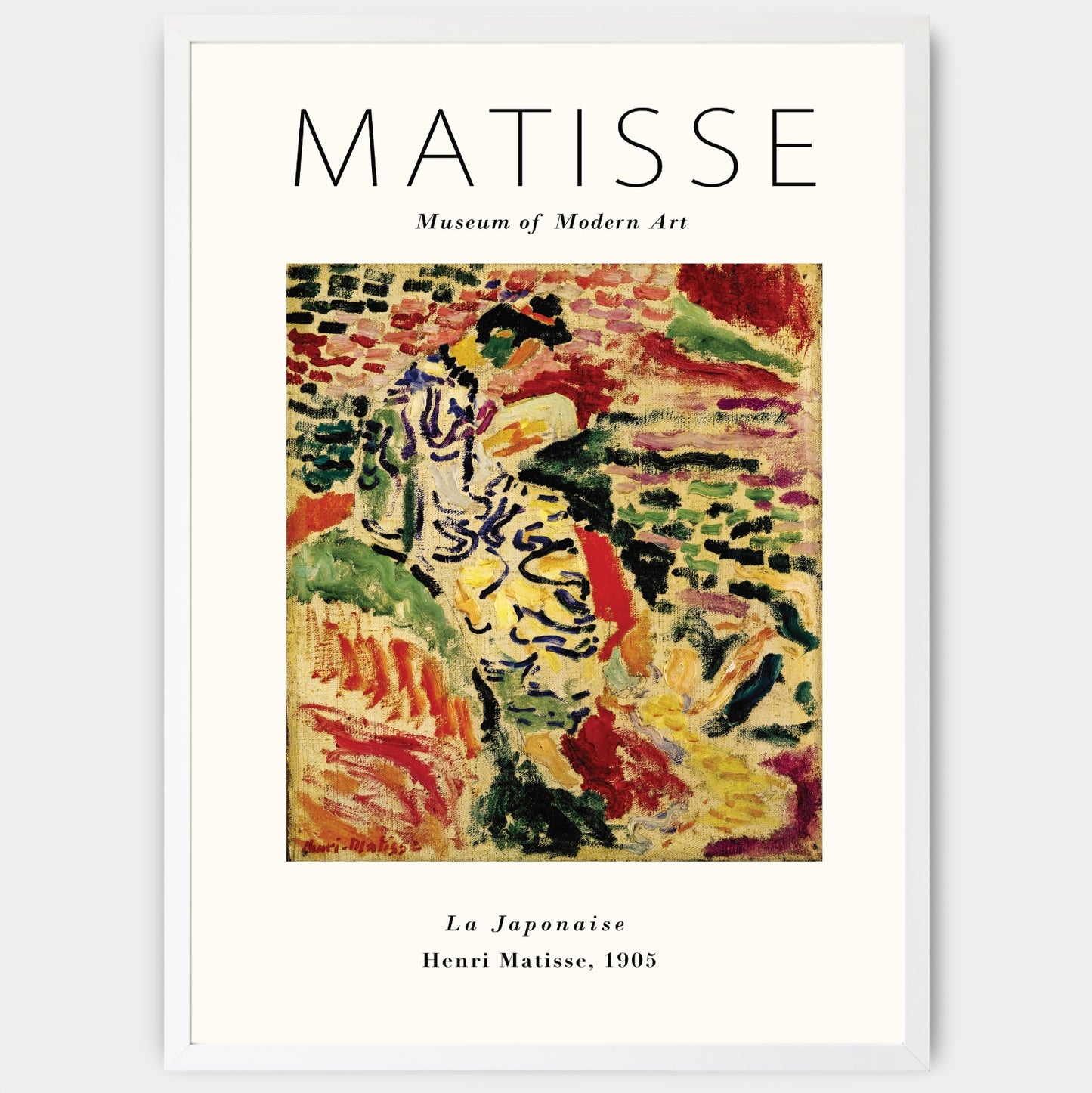 La Japonaise poster | Henri Matisse
