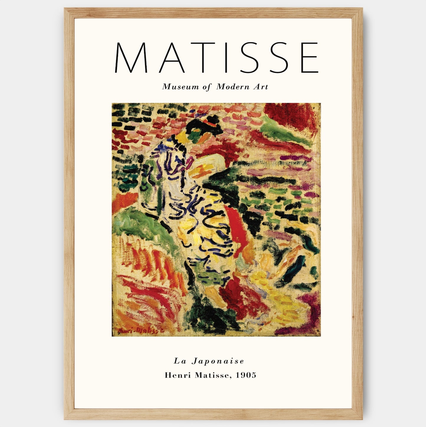 La Japonaise poster | Henri Matisse
