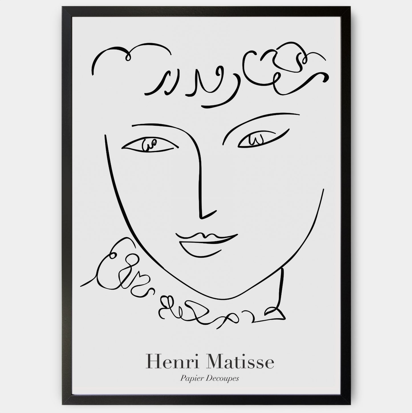 Woman Sketch Poster | Henri Matisse
