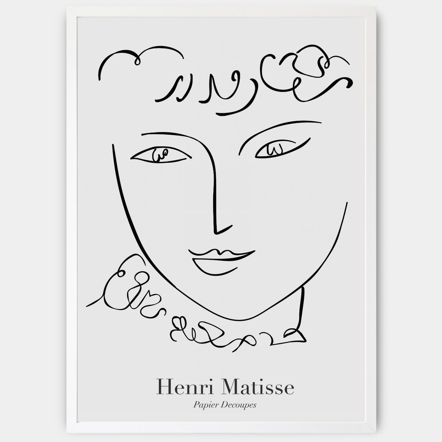 Woman Sketch Poster | Henri Matisse