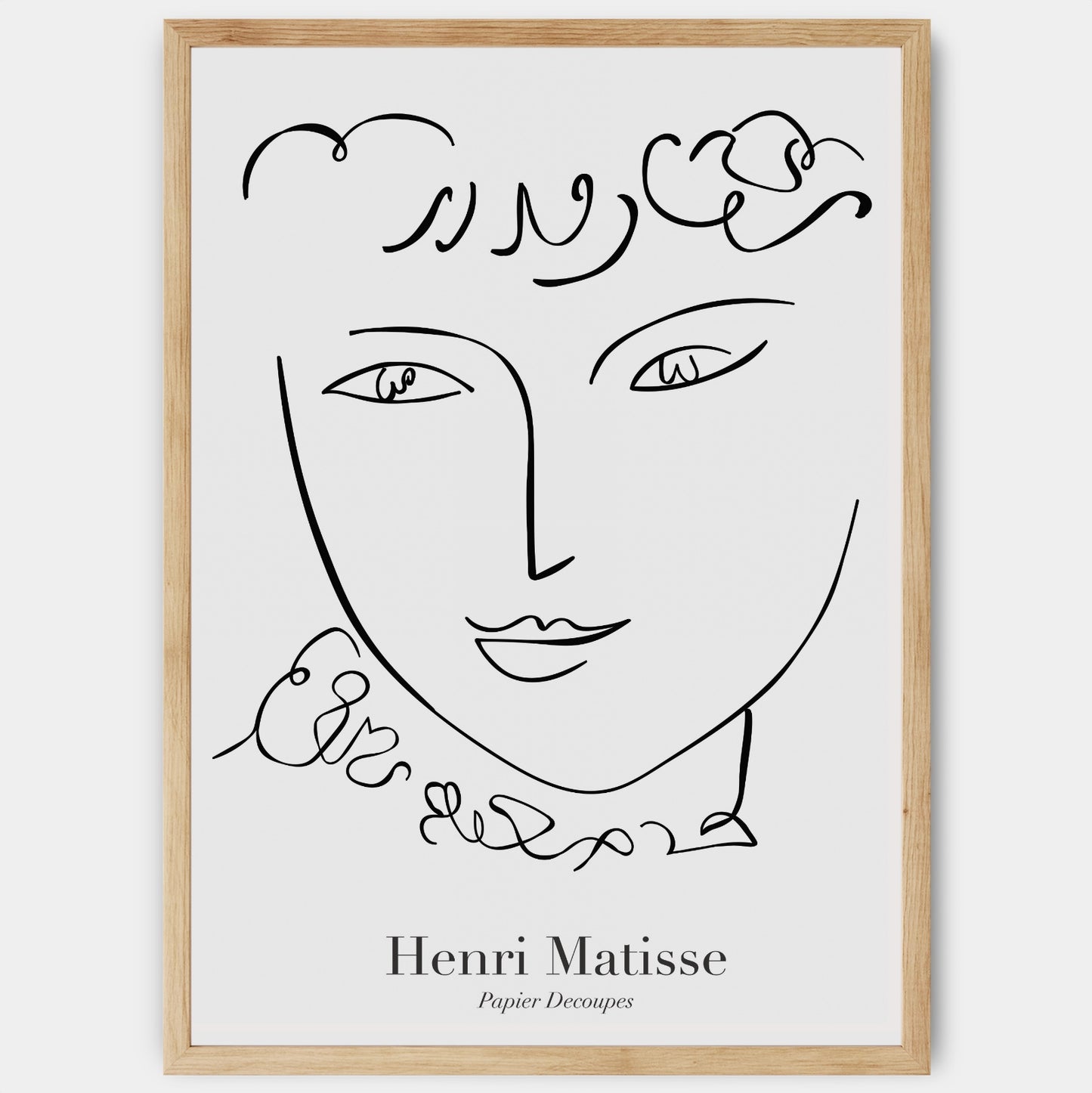 Woman Sketch Poster | Henri Matisse