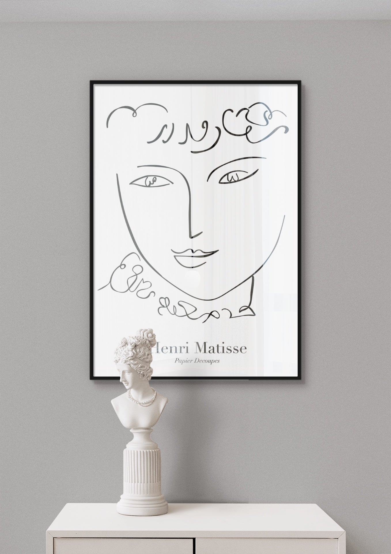 Woman Sketch Poster | Henri Matisse