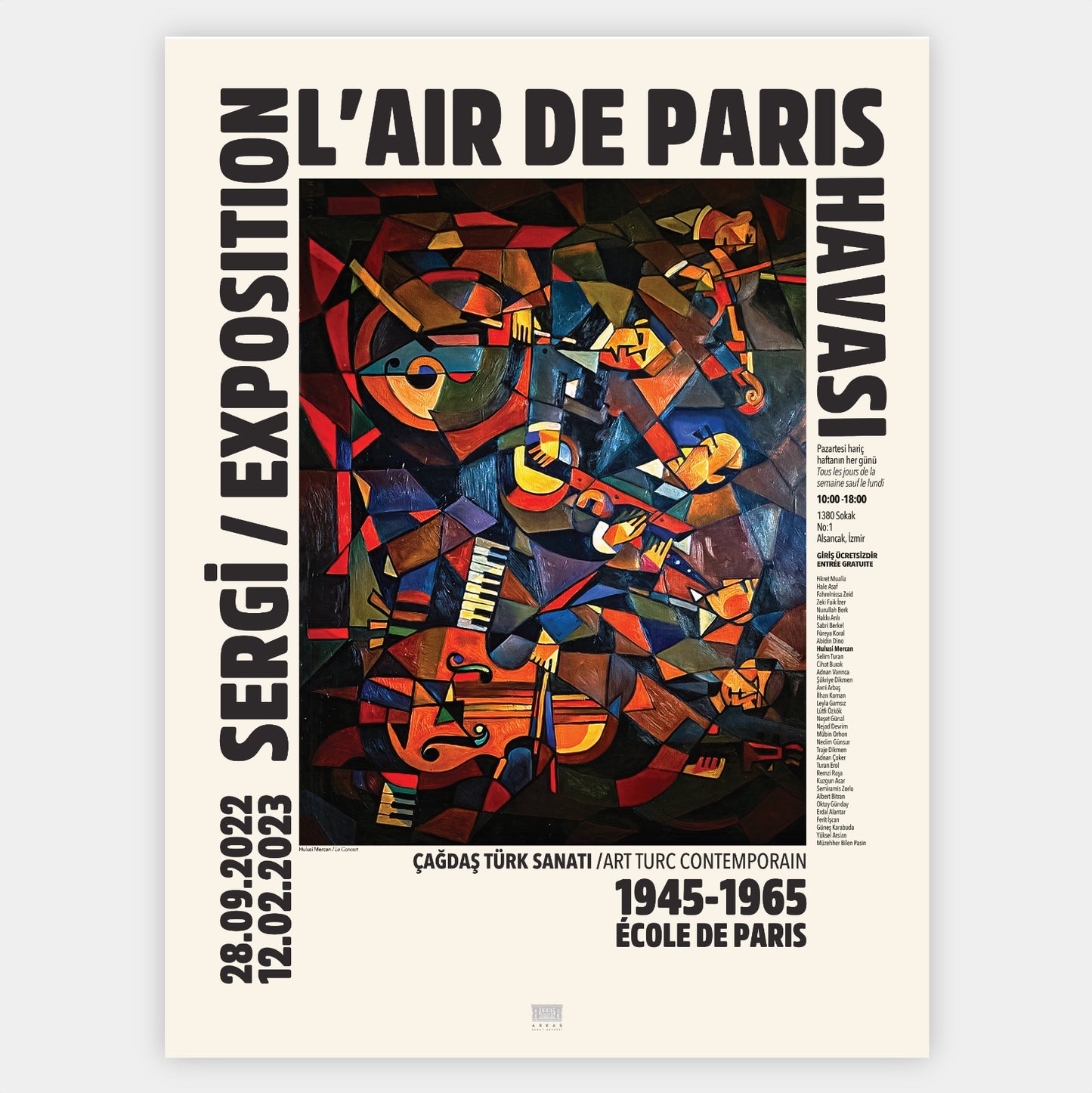 Le Concert Poster | Hulusi Mercan