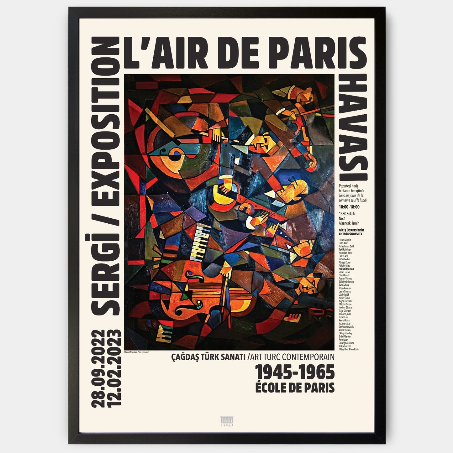 Le Concert Poster | Hulusi Mercan
