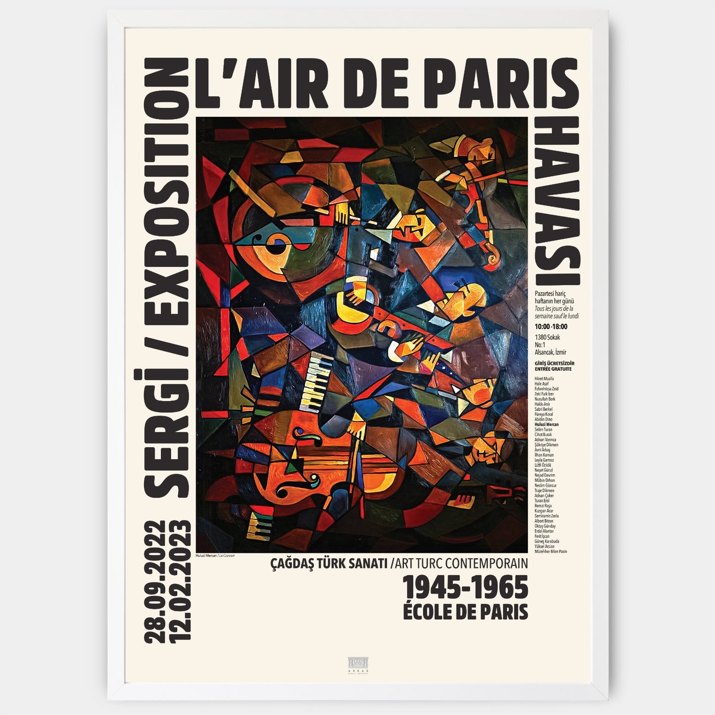 Le Concert Poster | Hulusi Mercan
