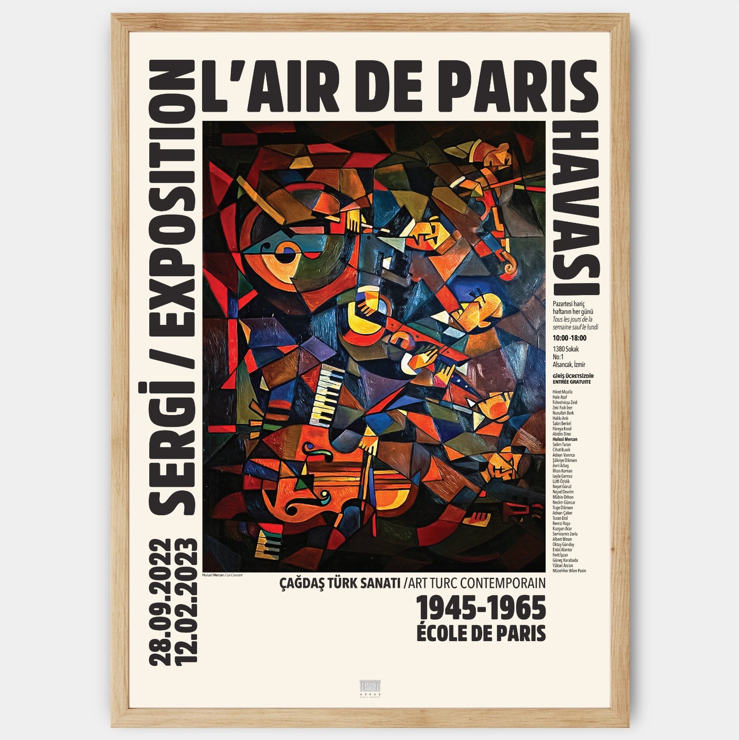 Le Concert Poster | Hulusi Mercan