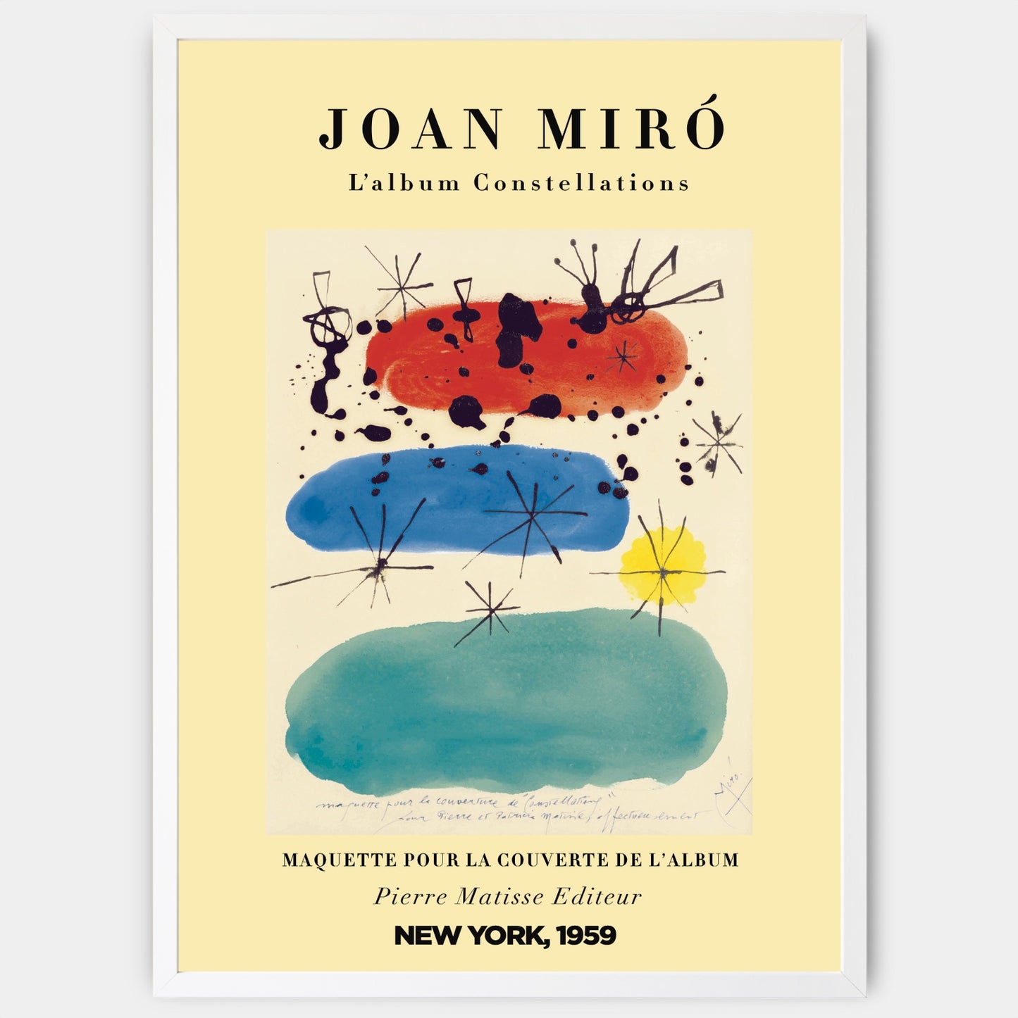 Plagát Abstract Art | Joan Miró