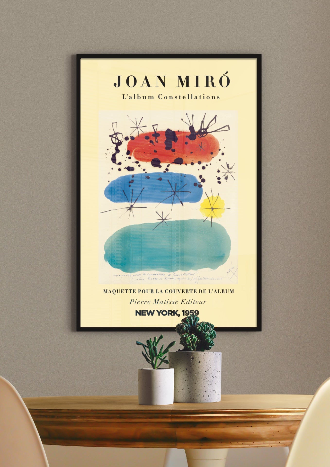 Plagát Abstract Art | Joan Miró