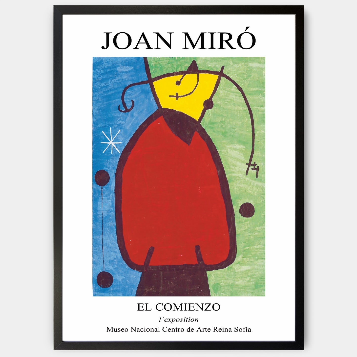 Poster El Comienzo | Joan Miró