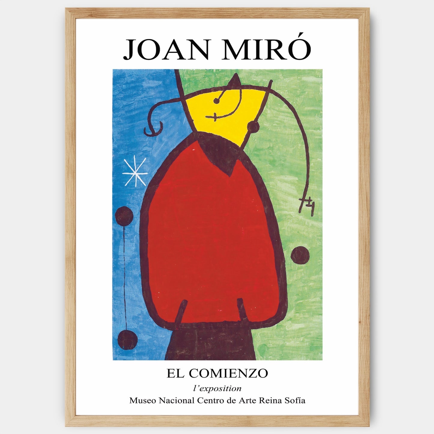 Poster El Comienzo | Joan Miró