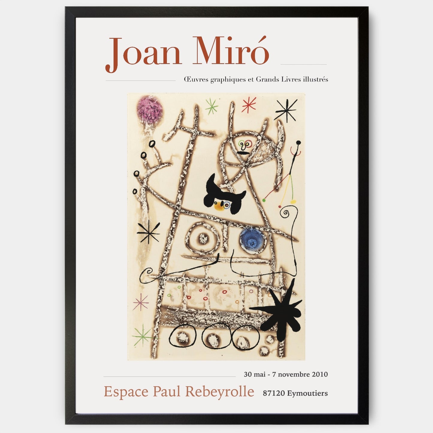 Poster Les Forestiers | Joan Miró