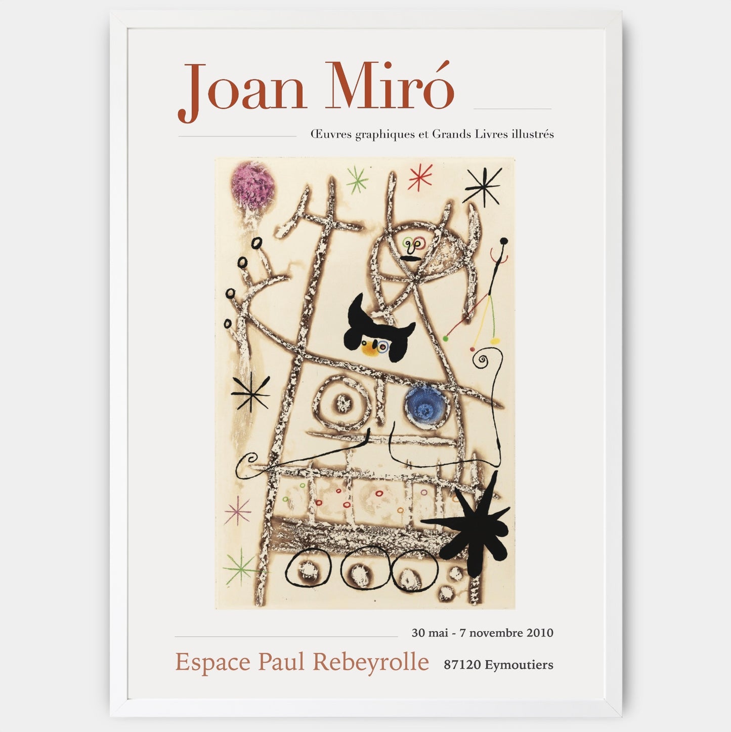 Poster Les Forestiers | Joan Miró