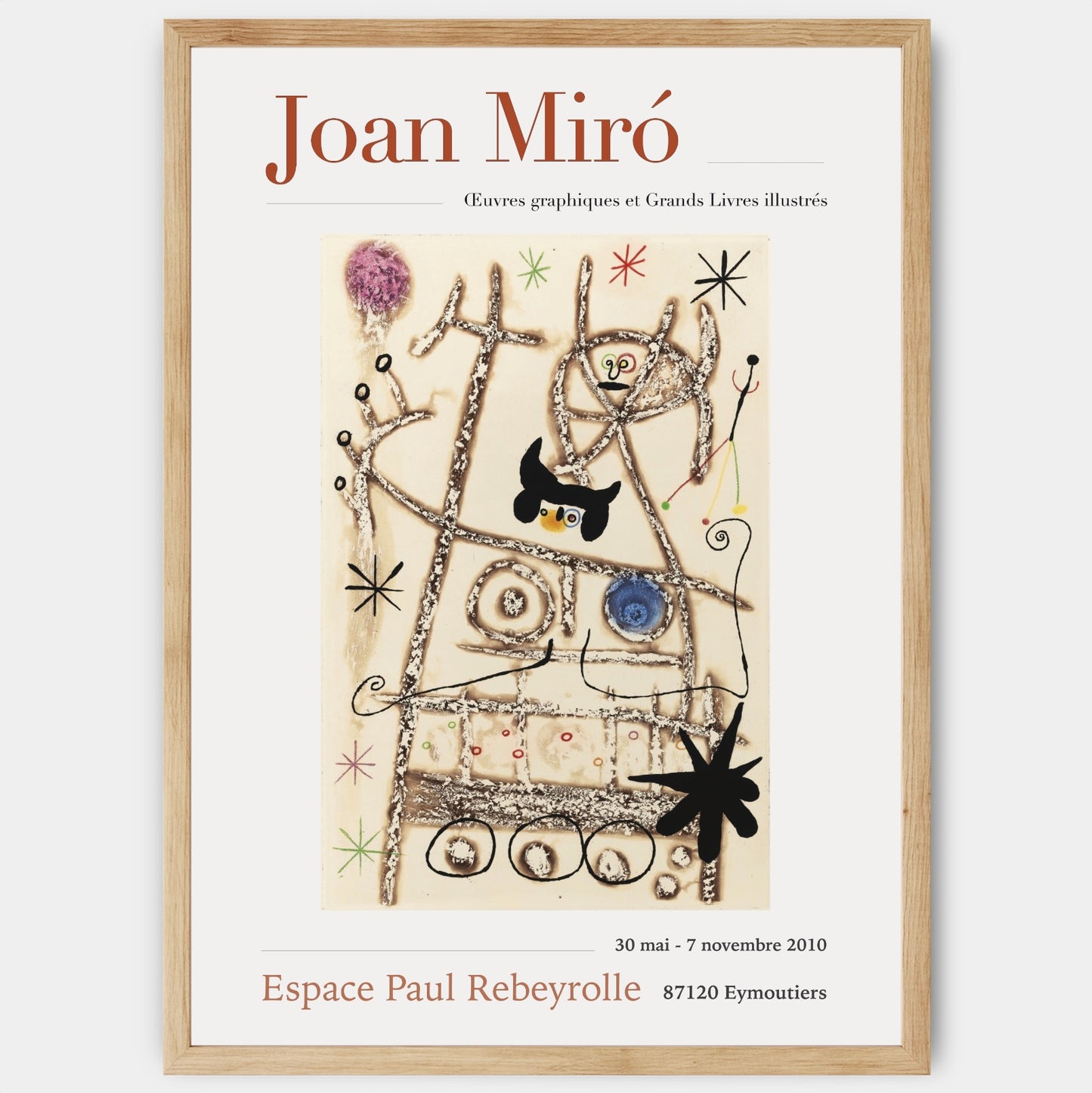 Poster Les Forestiers | Joan Miró
