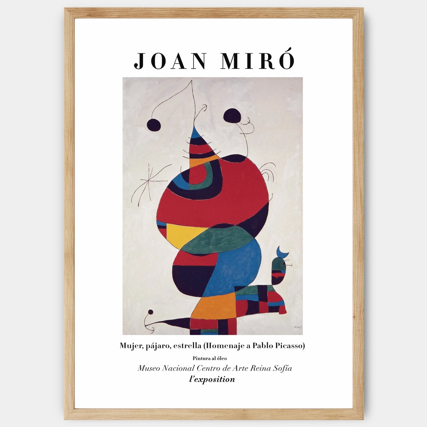 Plagát Abstract Art II | Joan Miró