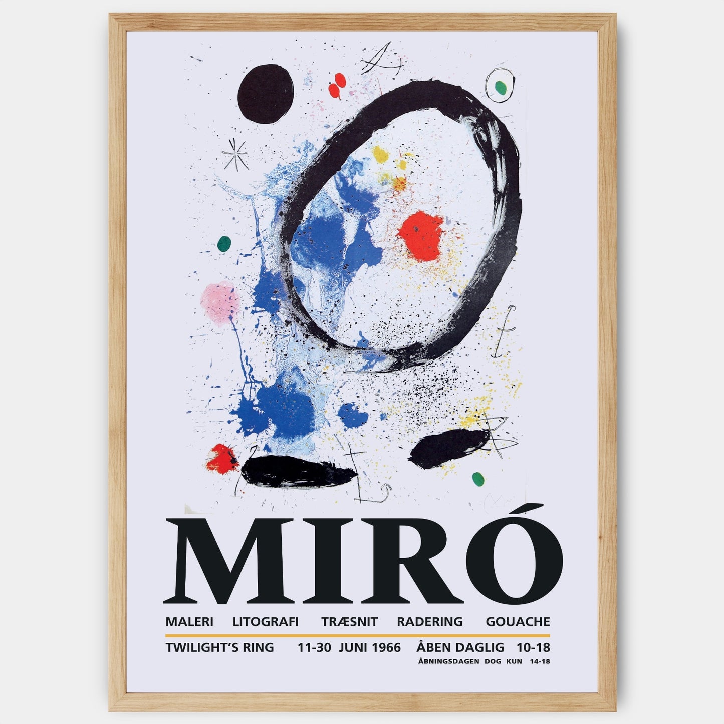 Twilight's Ring Poster | Joan Miró