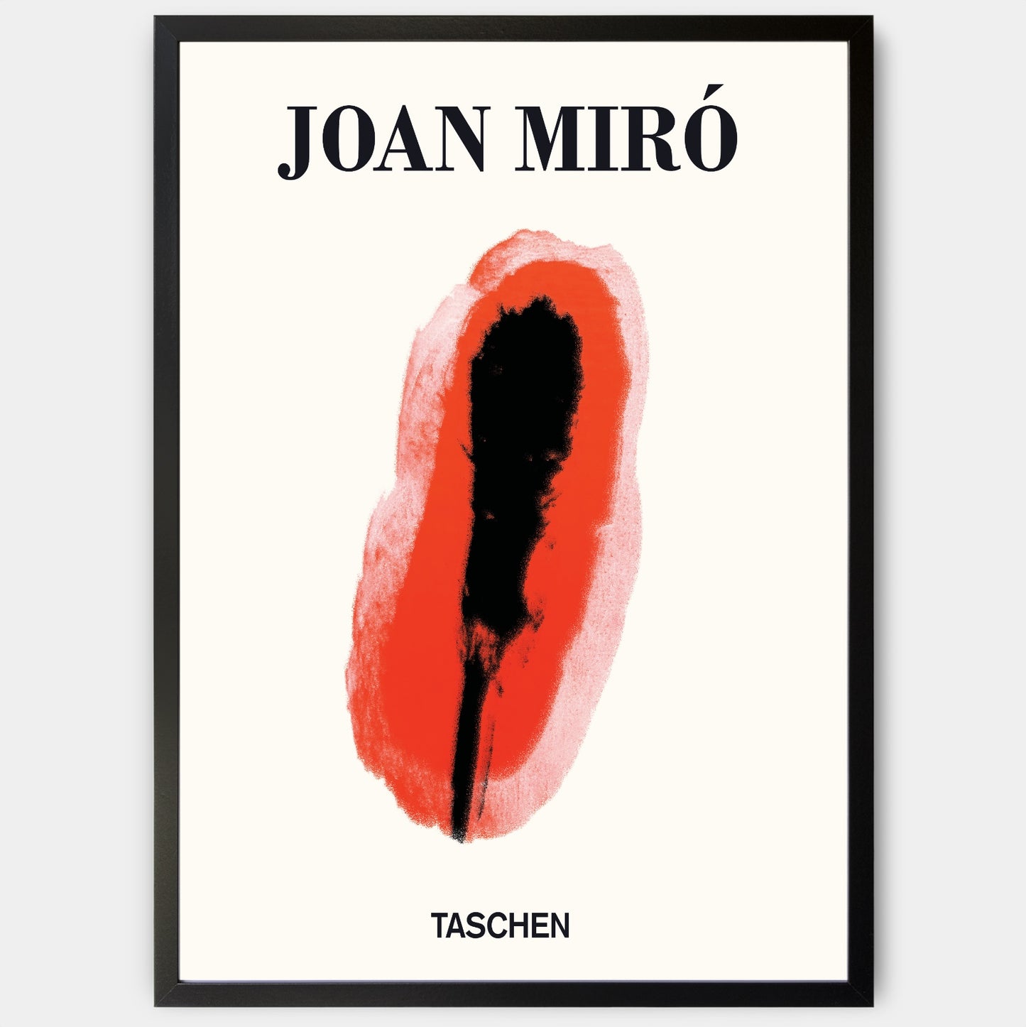 Red Artwork Poster | Joan Miró
