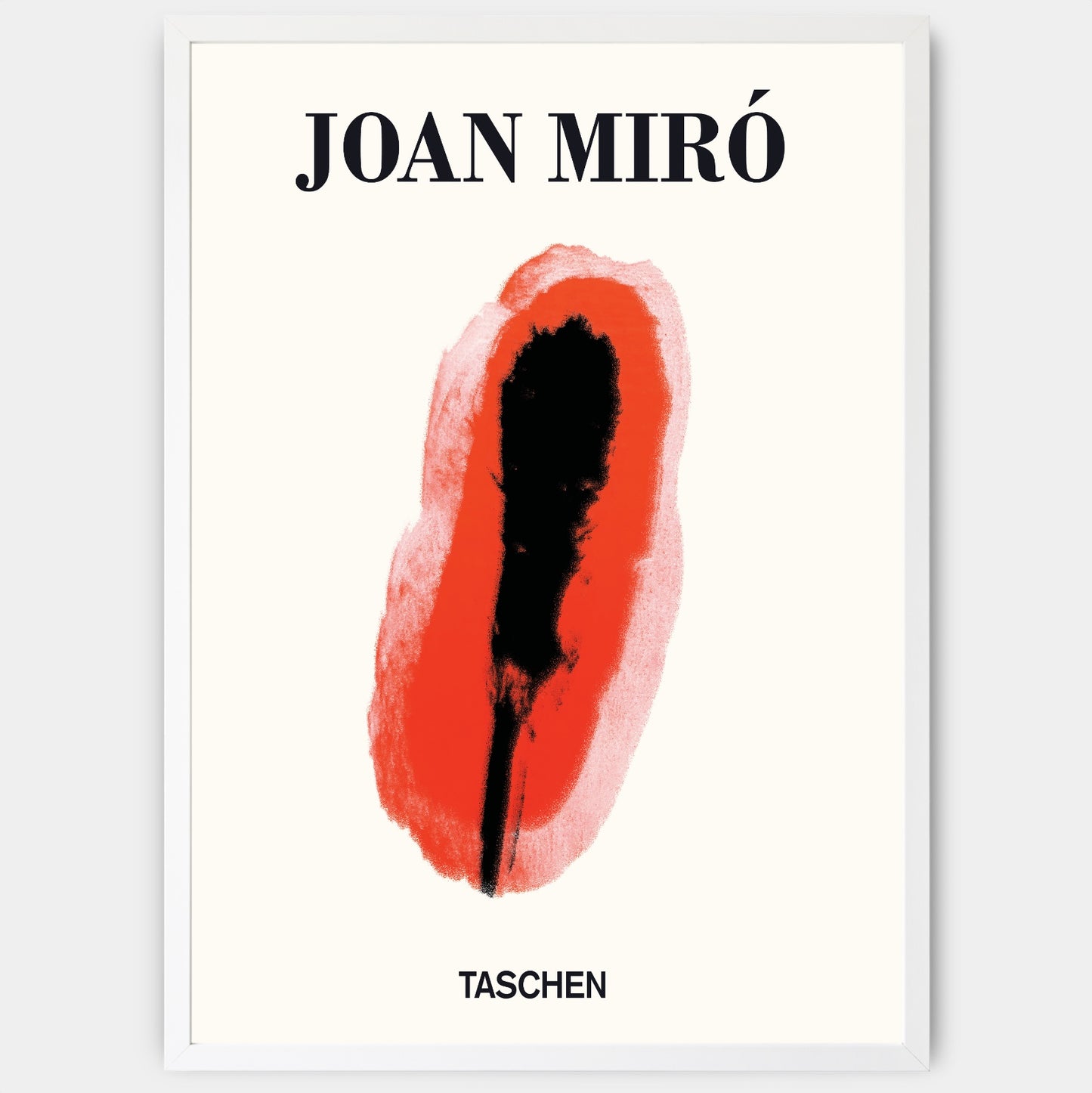 Red Artwork Poster | Joan Miró