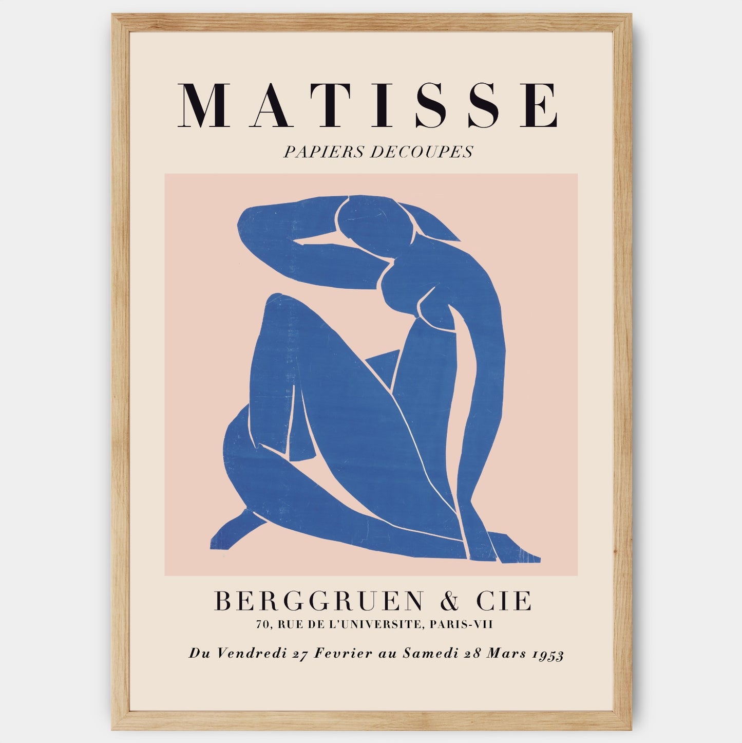 Poster Nude Blue II | Henri Matisse