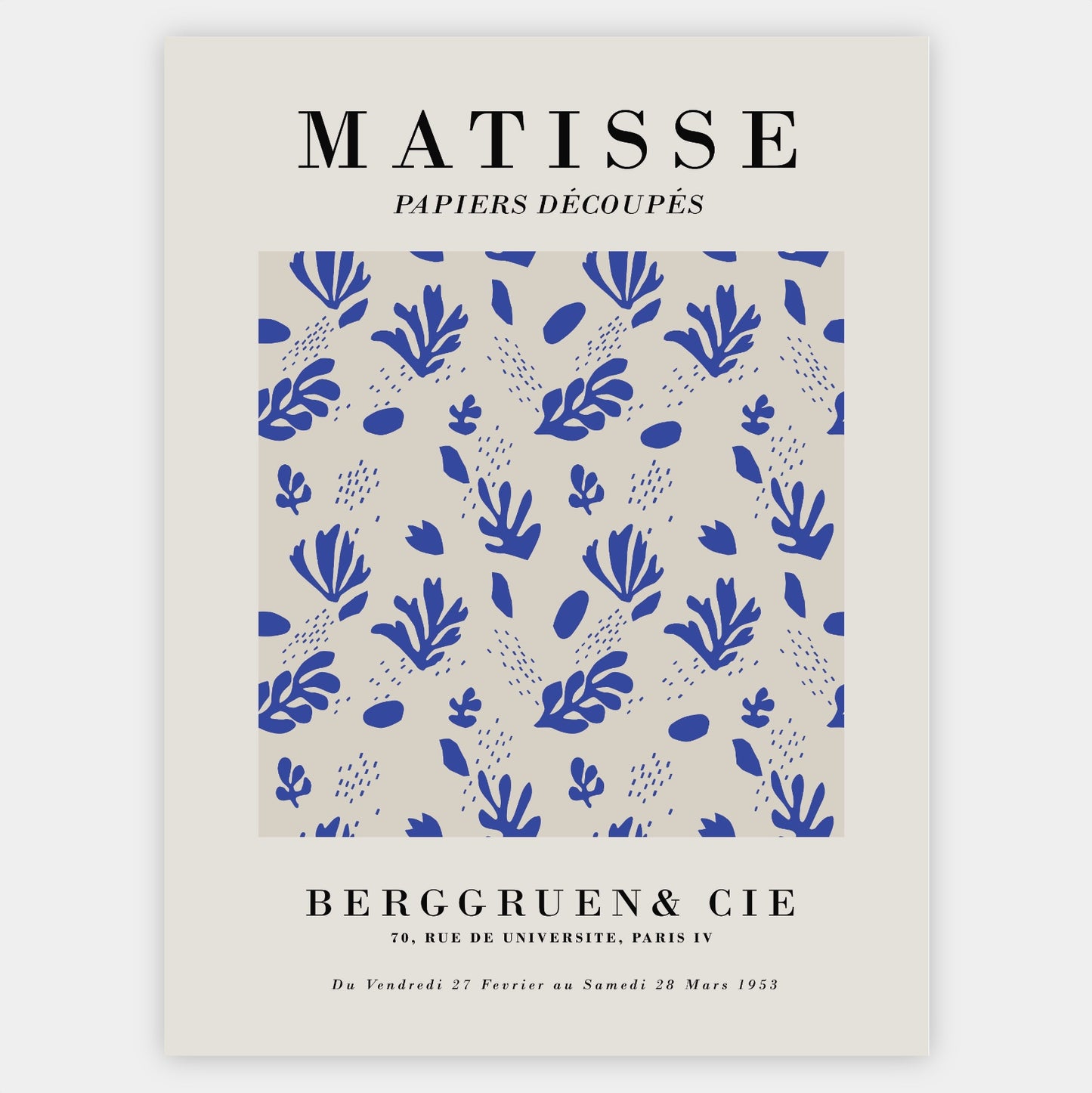 Poster Cut Outs 1953 | Henri Matisse