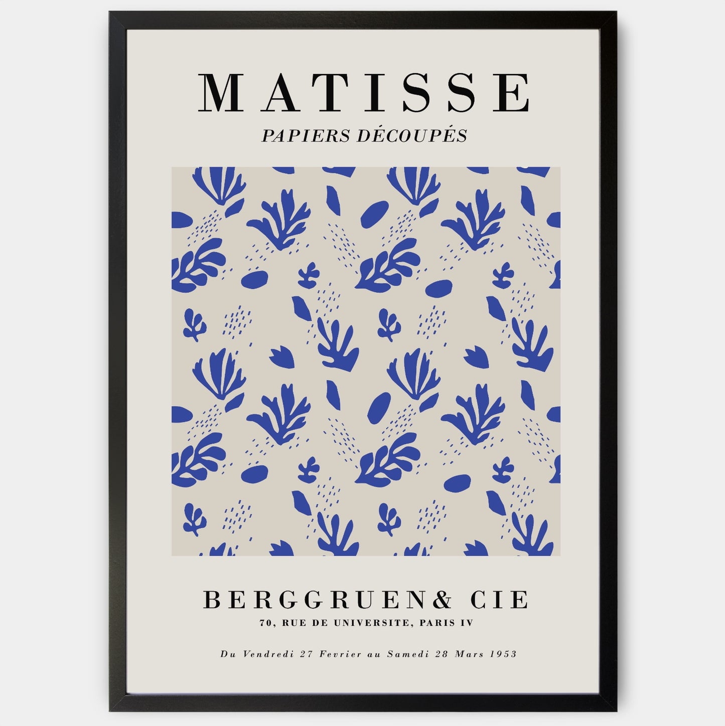Poster Cut Outs 1953 | Henri Matisse