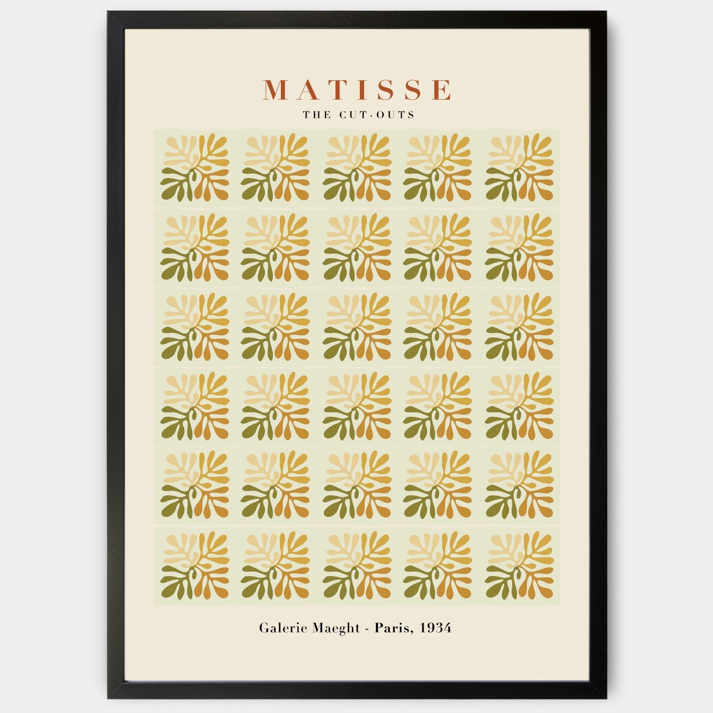 Poster Cut Outs 1934 | Henri Matisse