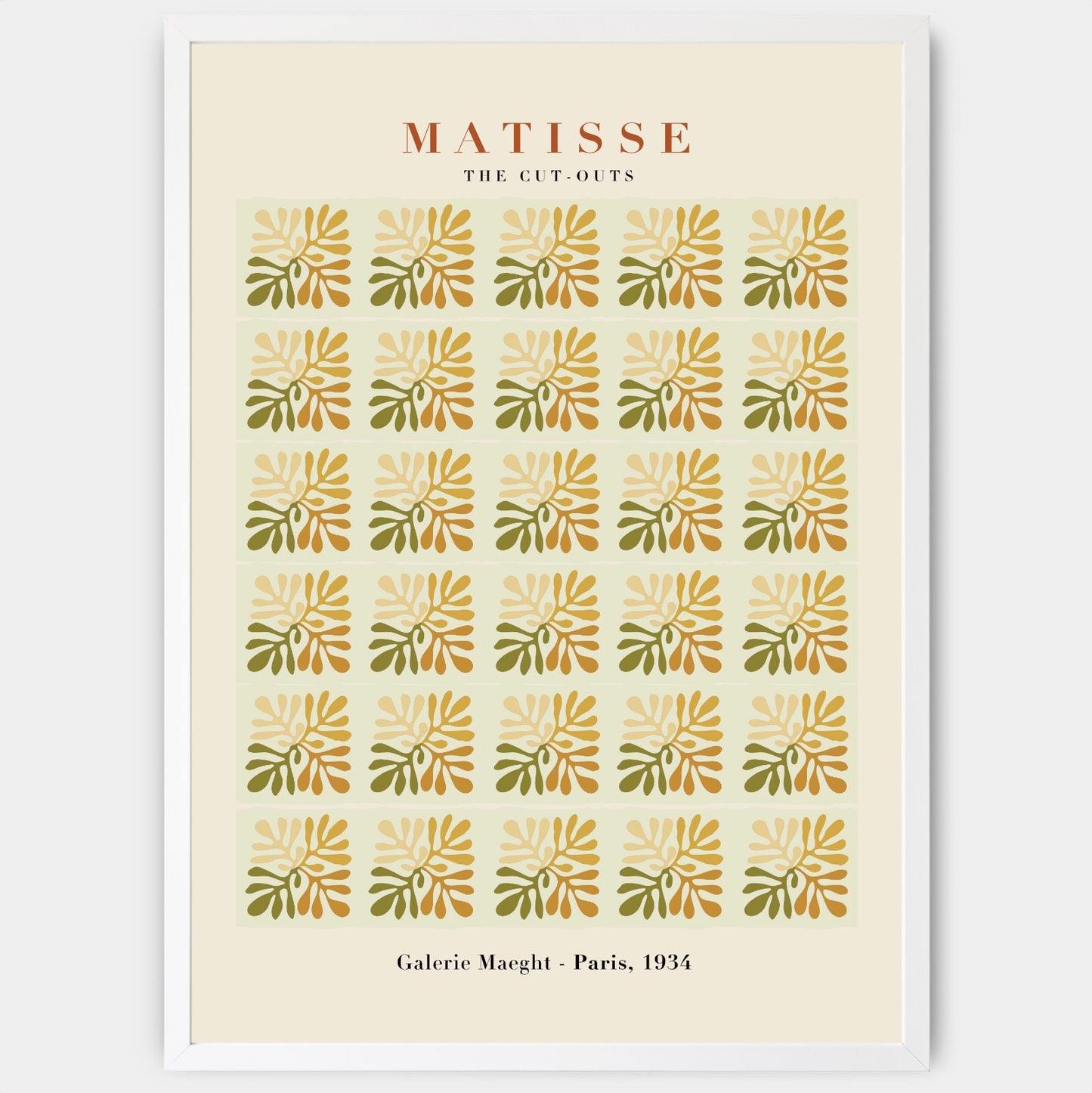 Poster Cut Outs 1934 | Henri Matisse