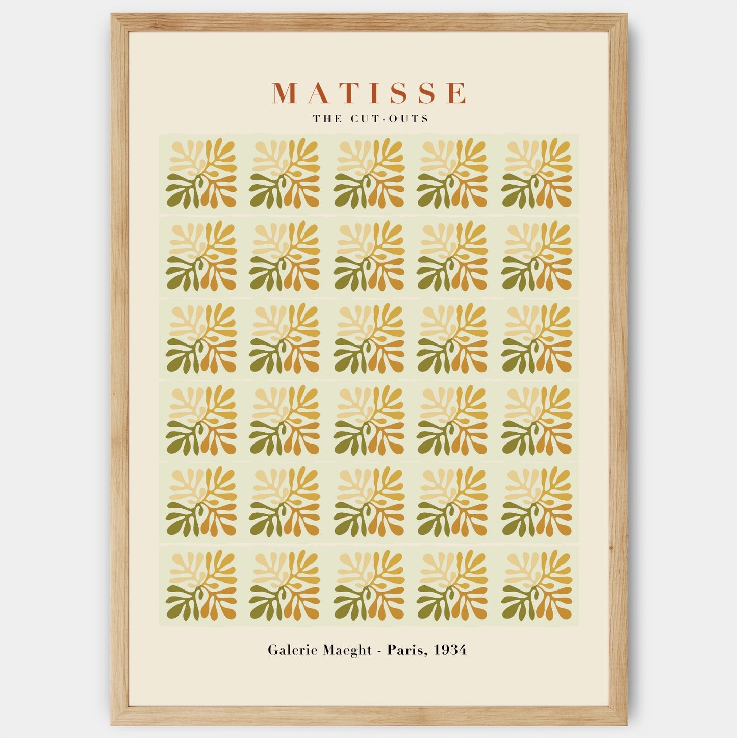 Poster Cut Outs 1934 | Henri Matisse