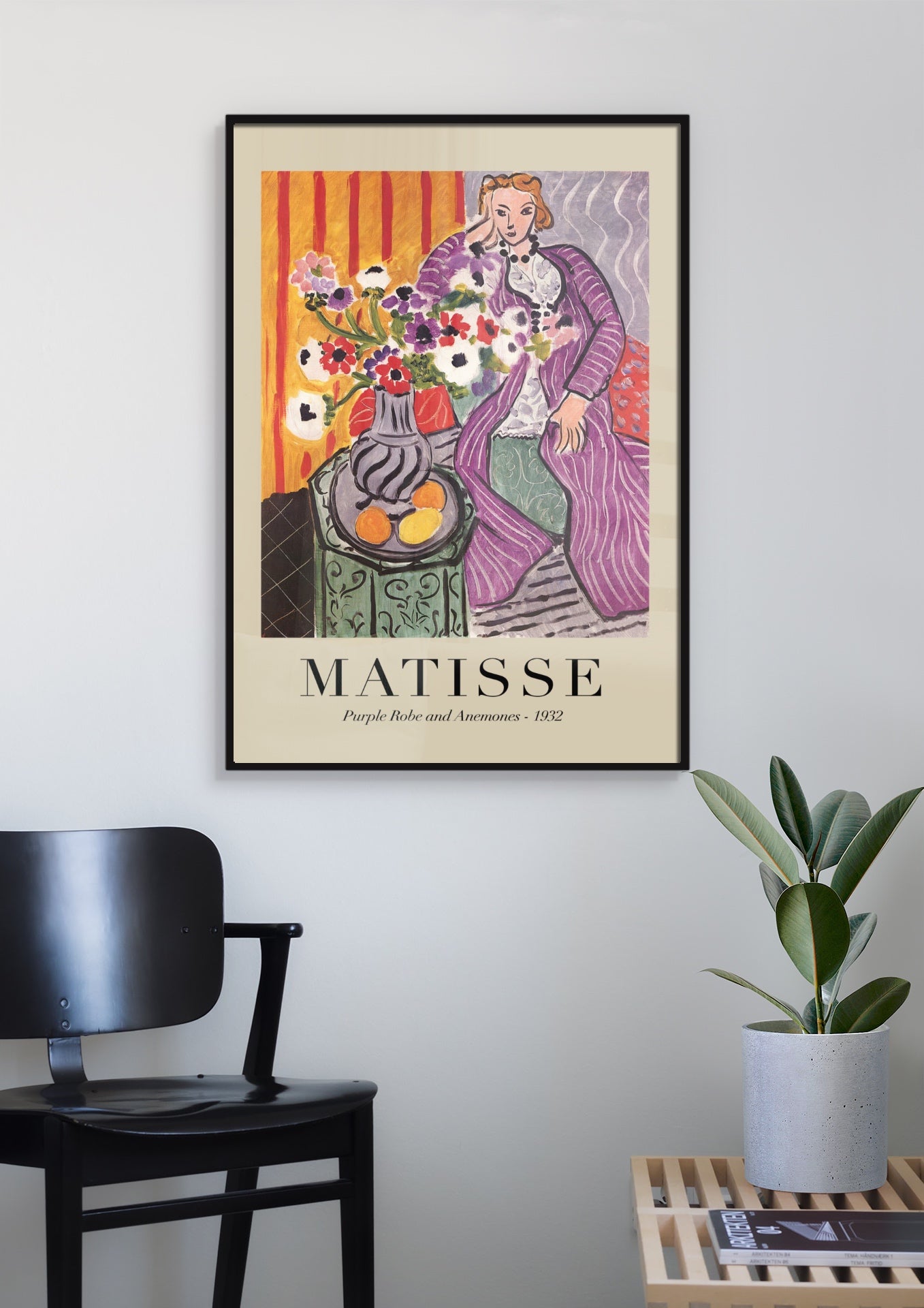 Poster Purple Robe and Anemones 1932 | Henri Matisse