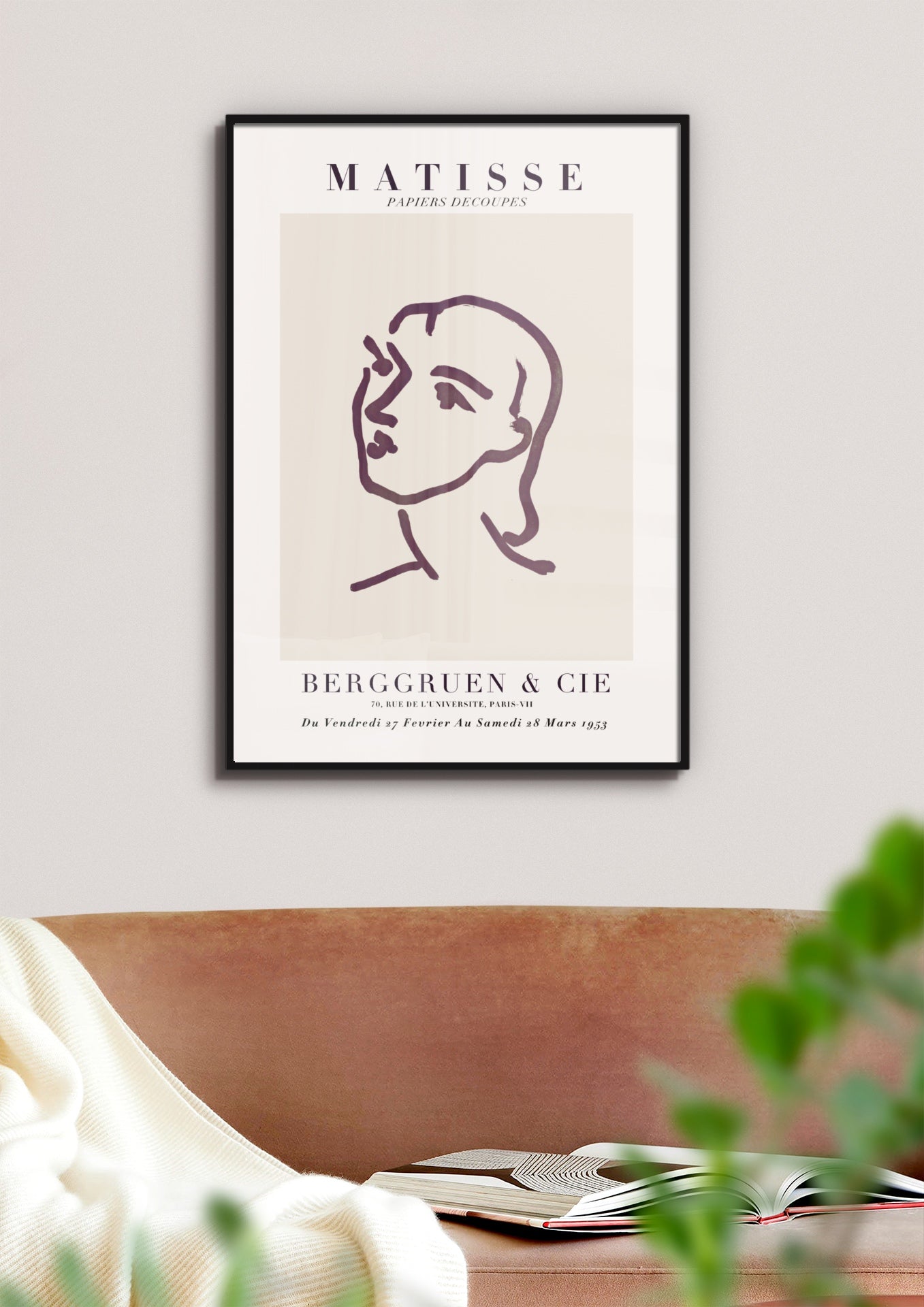 Faces poster | Henri Matisse