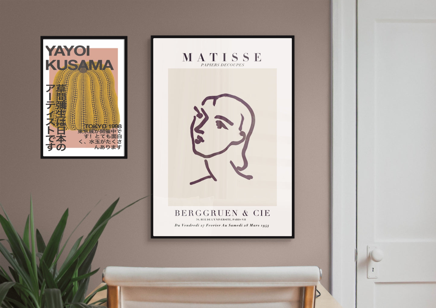 Faces poster | Henri Matisse