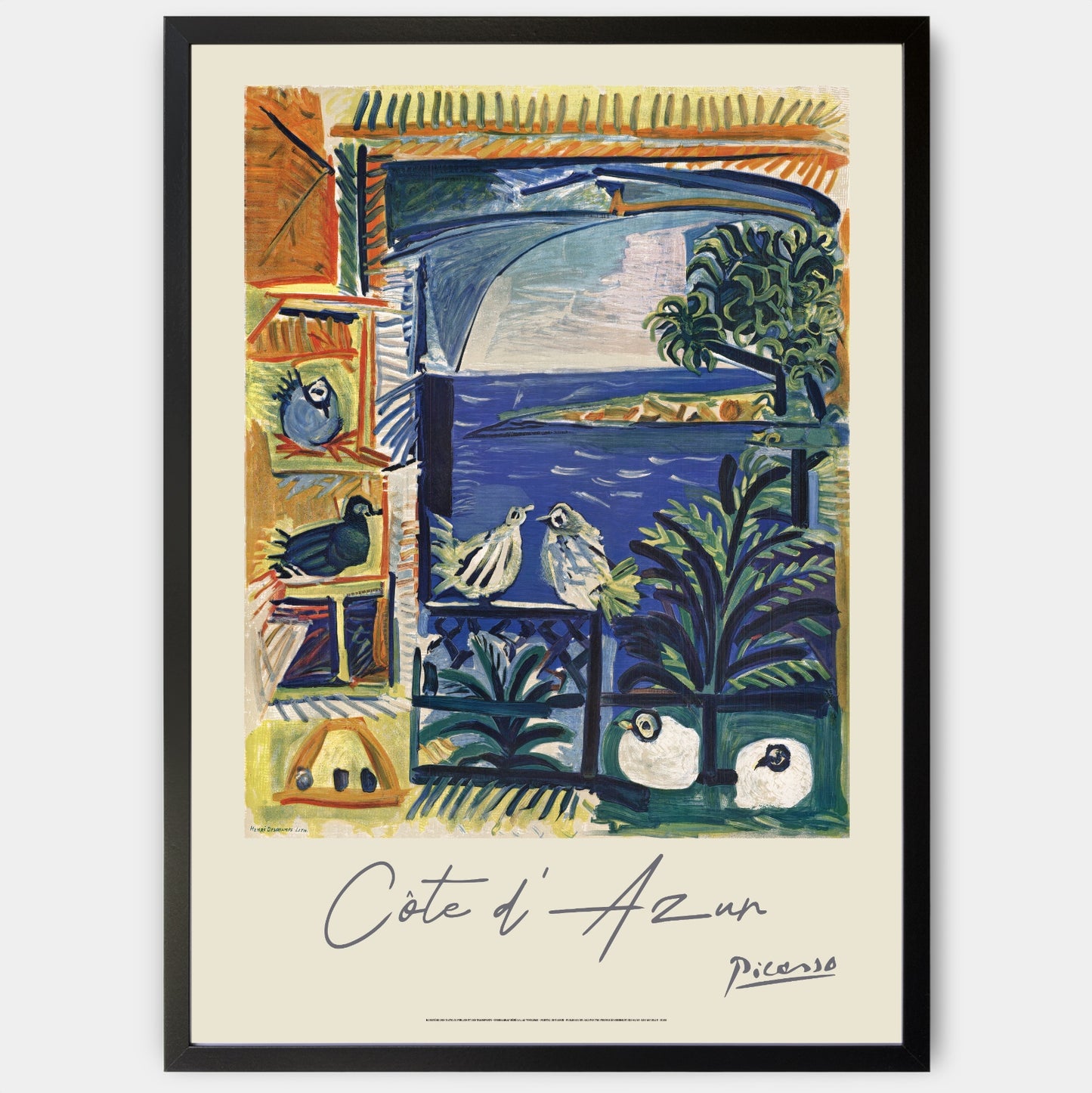 La Côte d'Azur Poster | Pablo Picasso
