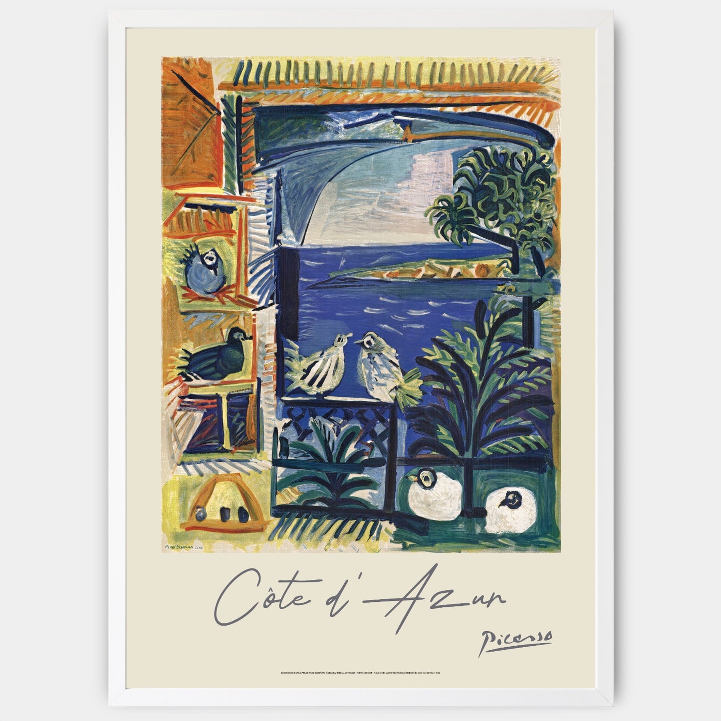 La Côte d'Azur Poster | Pablo Picasso