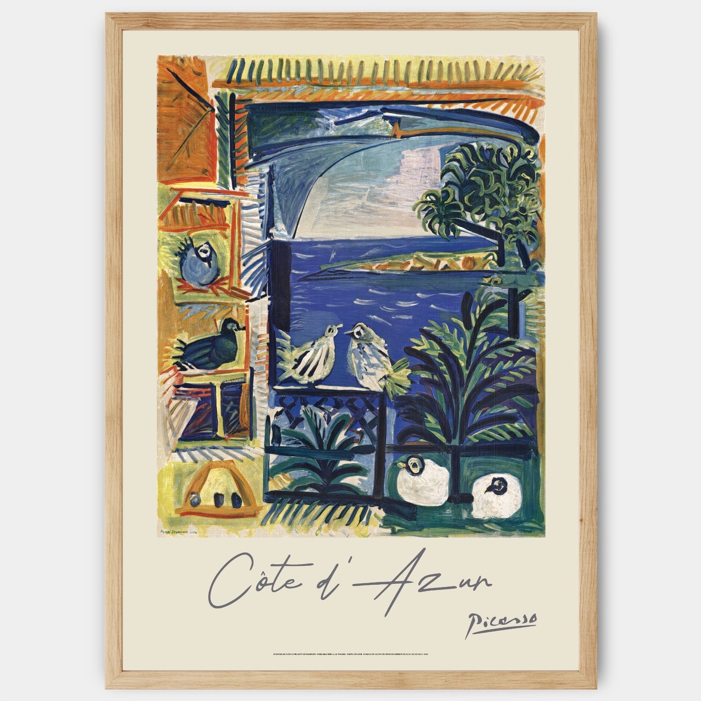 La Côte d'Azur Poster | Pablo Picasso