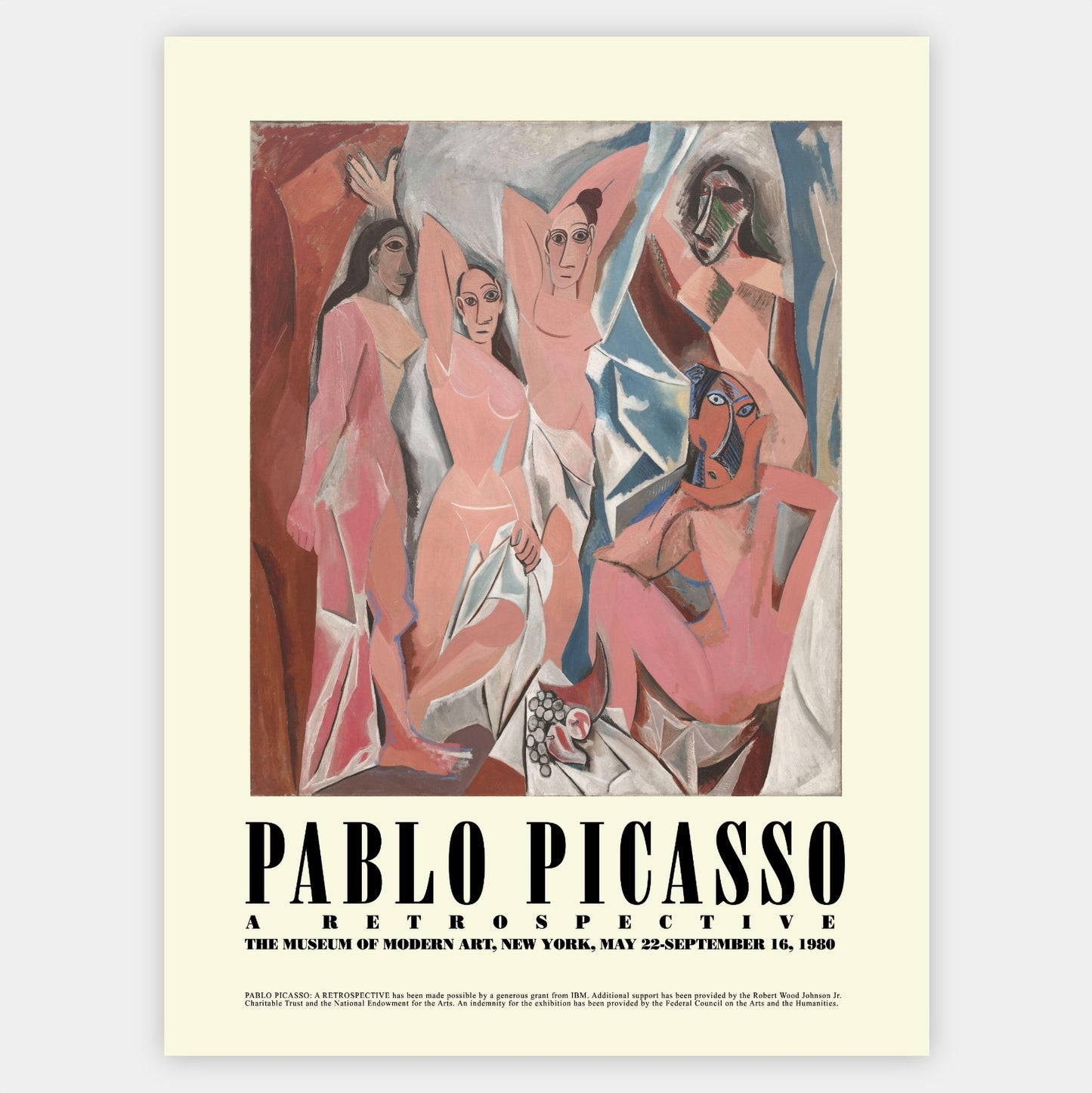 Poster A Retrospective | Pablo Picasso