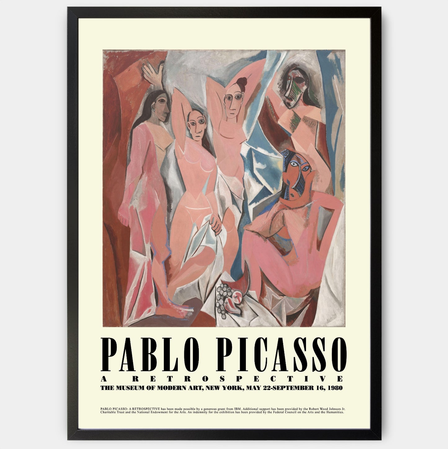 Poster A Retrospective | Pablo Picasso