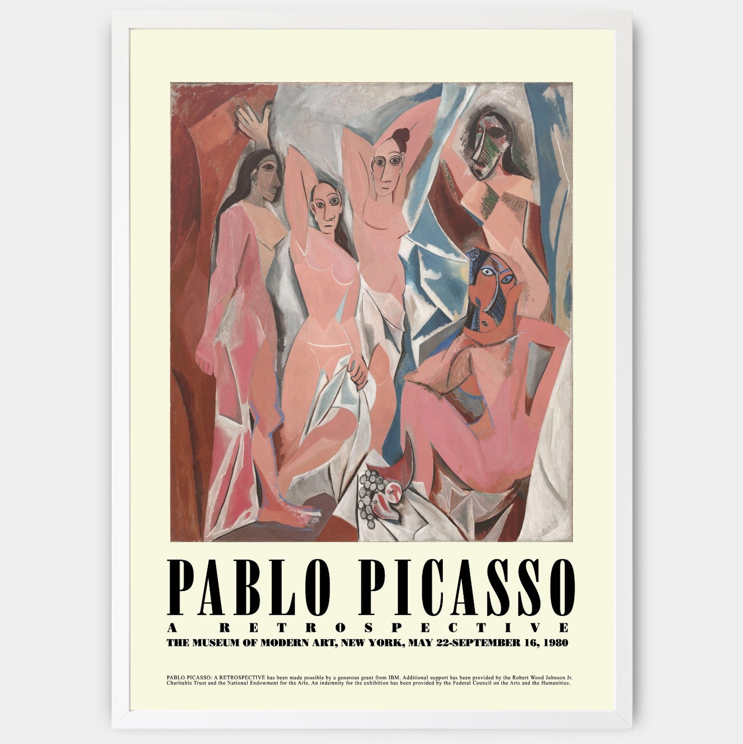 Poster A Retrospective | Pablo Picasso